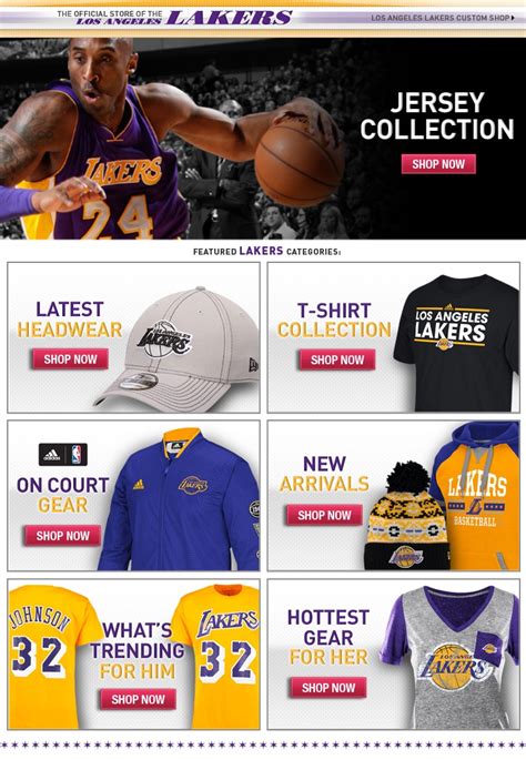 los angeles lakers official store|l a lakers shop.